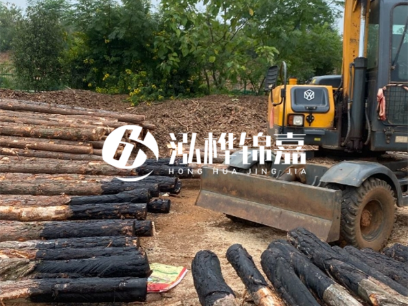 松木樁施工隊泓樺錦嘉 - 松木樁尺寸怎么量的？